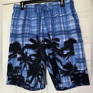 Men’s swimming trunks.